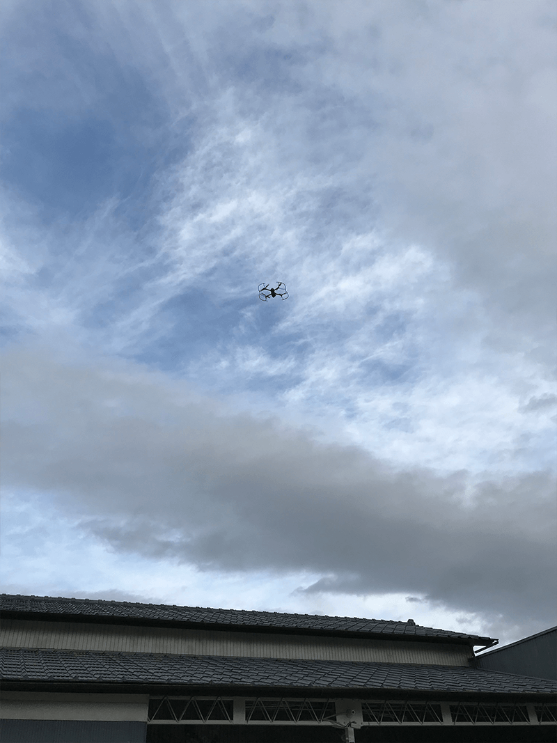 ドローンによる屋根点検